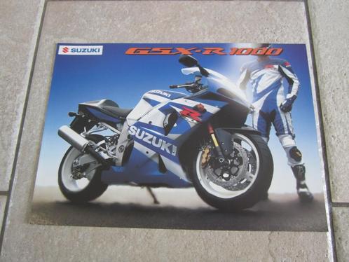 Suzuki GSX-R 1000 brochure folder 2000, Motoren, Handleidingen en Instructieboekjes, Suzuki, Ophalen of Verzenden