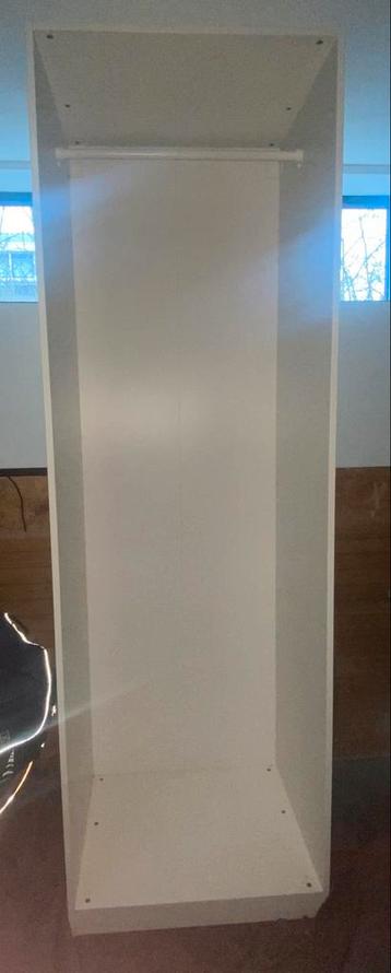 Ikea Pax kast 75x58x236 wit - incl. roede - afbeelding 3 Ikea Pax kast 75x58x236 wit - incl. roede - afbeelding 3