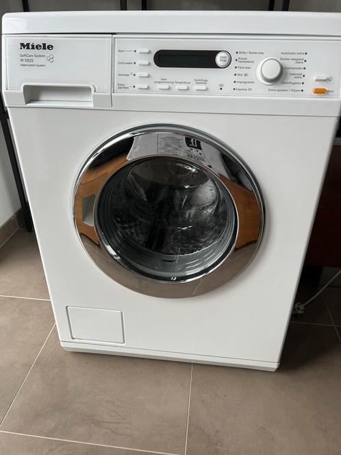Miele W5825 wasmachine - SoftcareSystem - 1600 toeren - 7 kg, Witgoed en Apparatuur, Wasmachines, Gebruikt, Bovenlader, 6 tot 8 kg