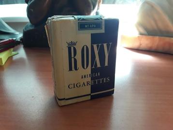 Gesloten pakje Roxy sigaretten 11 Belgische frank(25€cent)