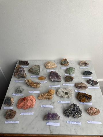 Mineralen verzameling
