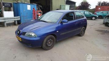 SEAT Ibiza 2003 1.4 16v BBY bak GJF blauw LS5S onderdelen