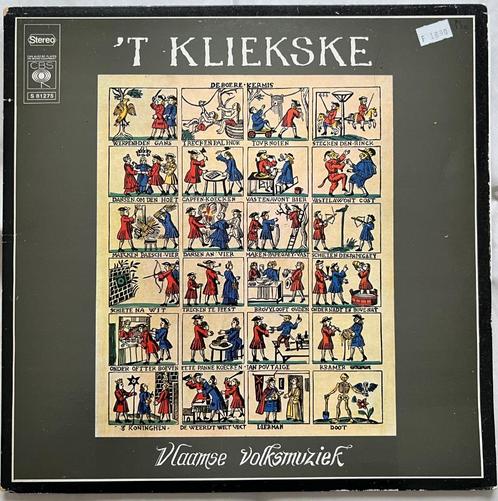 LP: 't Kliekske - Vlaamse Volksmuziek, Cd's en Dvd's, Vinyl | Wereldmuziek, Gebruikt, Europees, 12 inch, Ophalen of Verzenden