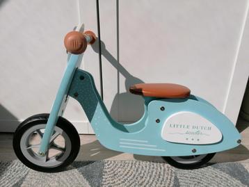 Little dutch houten loopscooter / loopfiets