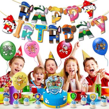 Paw Patrol Verjaardag - Kinder Ballonnen - Cake topper