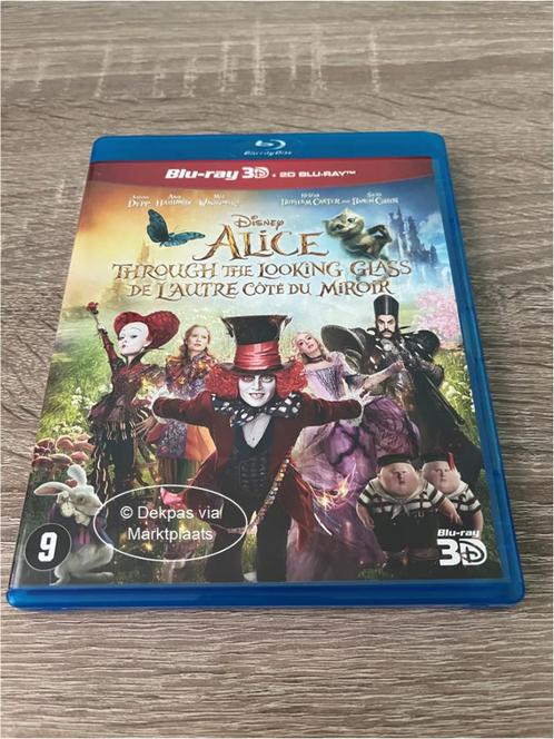 Blu-ray's Alice Through the Looking Glass 3D + 2D Versie, Cd's en Dvd's, Blu-ray, Tekenfilms en Animatie, 3D, Ophalen of Verzenden