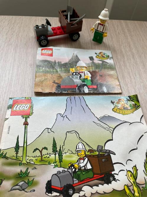 Lego Adventurers set 5913 Dr. Lightning’s Car uit 2000, Kinderen en Baby's, Speelgoed | Duplo en Lego, Ophalen of Verzenden