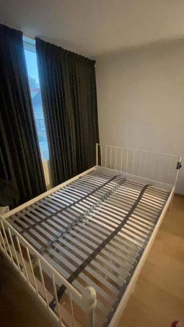 Ikea bed 140x200 wit spijlen . - afbeelding 1 Ikea bed 140x200 wit spijlen . - afbeelding 1