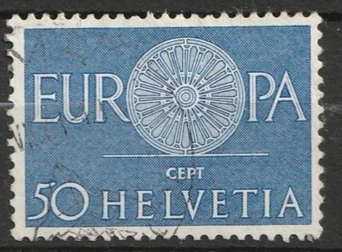 Europa CEPT Zwitserland 1960 MiNr. 721 gestempeld, Postzegels en Munten, Postzegels | Europa | Zwitserland, Gestempeld, Verzenden