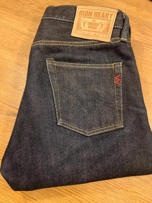 Iron Heart jeans IH-555s-21 - maat 32, Kleding | Heren, Spijkerbroeken en Jeans, Zo goed als nieuw, W32 (confectie 46) of kleiner