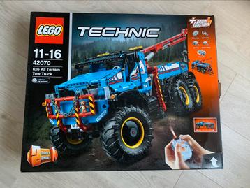 Lego technic all terrain tow truck,42070, compleet & werkend