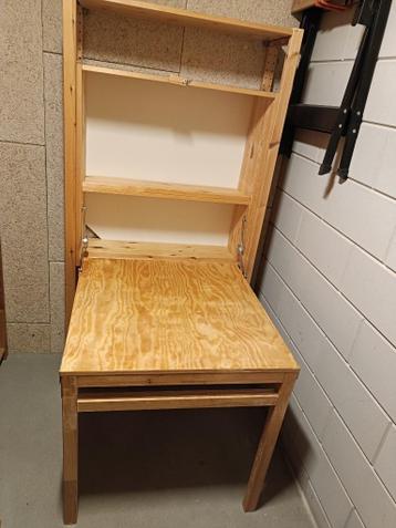 Ivar rek en klaptafel / buro - afbeelding 1 Ivar rek en klaptafel / buro - afbeelding 1