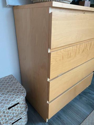 Houten ladekast MALM ikea - afbeelding 3 Houten ladekast MALM ikea - afbeelding 3
