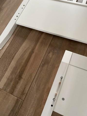 IKEA Bedframe Wit - Lits Jumeaux - Direct Ophalen - afbeelding 4 IKEA Bedframe Wit - Lits Jumeaux - Direct Ophalen - afbeelding 4