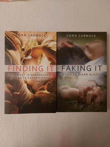 Finding it + faking it van Cora Carmack 