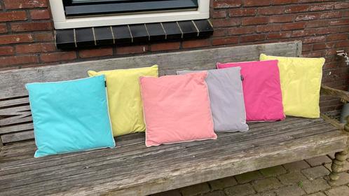 6 weerbestendige tuinkussens, Tuin en Terras, Tuinmeubel-accessoires, Gebruikt, Ophalen of Verzenden