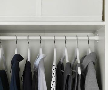 3x IKEA kledingroede PAX (komplement) kast – wit – 75 cm - afbeelding 2 3x IKEA kledingroede PAX (komplement) kast – wit – 75 cm - afbeelding 2