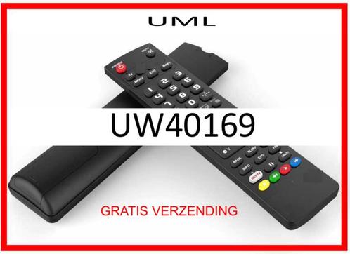 Vervangende afstandsbediening voor de UW40169 van UML., Audio, Tv en Foto, Afstandsbedieningen, Nieuw, Ophalen of Verzenden