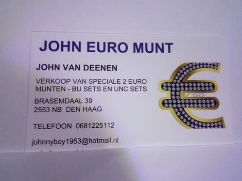 ALLE SPECIALE 2 EURO MUNTEN EN BU SETS BIJ JOHN, Postzegels en Munten, Munten | Europa | Euromunten, 2 euro, Cyprus, Verzenden