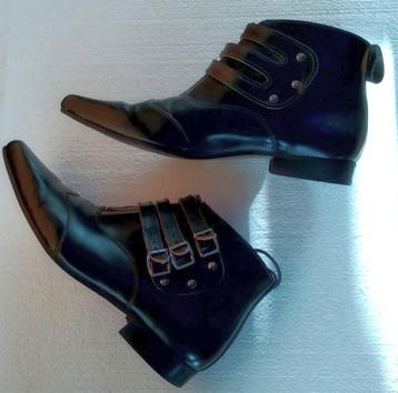 schoenen Gothic laarsjes maat 43 handgemaakt Engeland