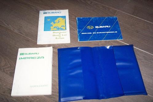 compleet mapje boekjes SUBARU IMPREZA gc -modellen 1993/1996, Auto diversen, Handleidingen en Instructieboekjes, Ophalen of Verzenden