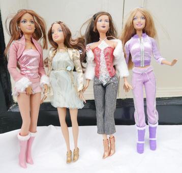  vintage Barbie, heel veel Hillary Duff  ea