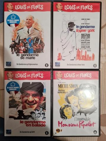 Louis de Funes 4 dvds