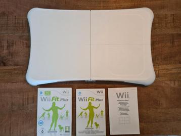 Wii balance board + 1 spel 