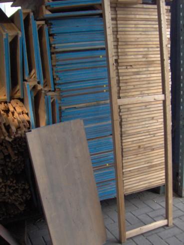 houten stellingrekken magazijn stelling 40 cm diepe, Huis en Inrichting, Kasten | Stellingkasten, Gebruikt, Ophalen