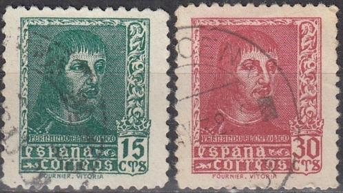 Spanje -SP1.07- 1938 - Koning Ferdinand II van Aragony, Postzegels en Munten, Postzegels | Europa | Spanje, Gestempeld, Verzenden
