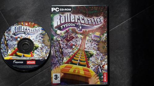PC Game - Rollercoaster Tycoon 3, Spelcomputers en Games, Games | Pc, Zo goed als nieuw, Strategie en Constructie, Ophalen of Verzenden