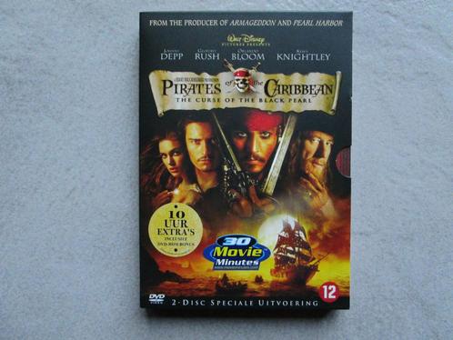 DVD : PIRATES OF THE CARIBBEAN (2 disc Speciale uitvoering), Cd's en Dvd's, Dvd's | Avontuur, Zo goed als nieuw, Vanaf 12 jaar