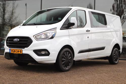 Ford Transit Custom 2.0 TDCI 130PK L2H1 6-PERS. DC | TREKHAA, Auto's, Bestelauto's, Bedrijf, Te koop, ABS, Airconditioning, Alarm