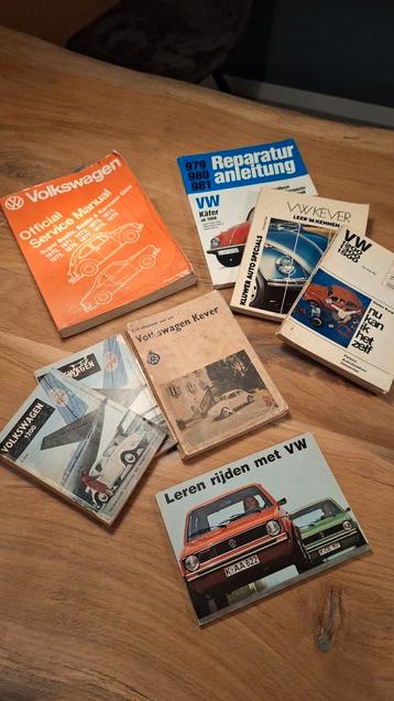 Diverse Volkswagen Kever boeken handboeken