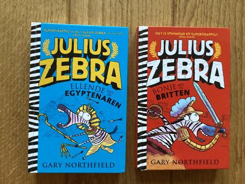 Julius Zebra - Ellende met de  Egyptenaren - Gary Northfield, Boeken, Humor, Nieuw, Verhalen, Ophalen of Verzenden