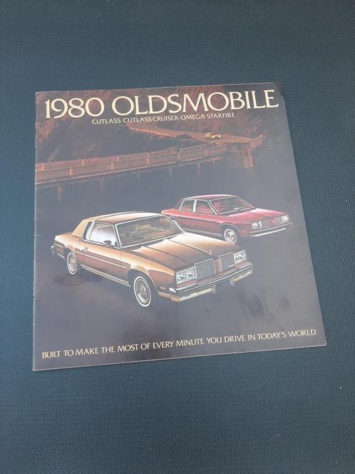 1980 Oldsmobile cutlass cruiser omega starfire folder, Boeken, Auto's | Folders en Tijdschriften, Ophalen of Verzenden