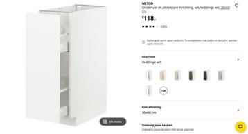 Nieuwe IKEA METOD ladekast + MAXIMERA uittrekbare lade - afbeelding 7 Nieuwe IKEA METOD ladekast + MAXIMERA uittrekbare lade - afbeelding 7