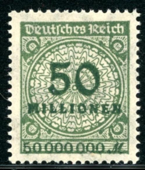 Duitsland 321-APa-pf - Inflatie zegel, Postzegels en Munten, Postzegels | Europa | Duitsland, Postfris, Overige periodes, Verzenden