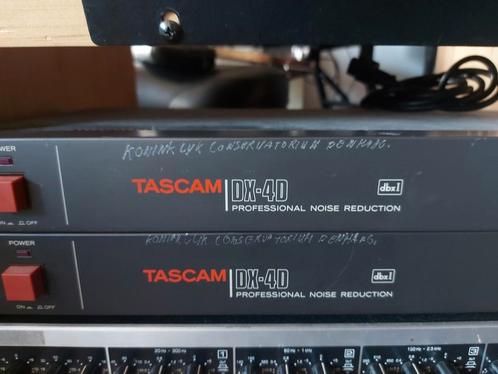 Tascam DX4D noise reduction 2x, Audio, Tv en Foto, Professionele Audio-, Tv- en Video-apparatuur, Gebruikt, Audio, Ophalen