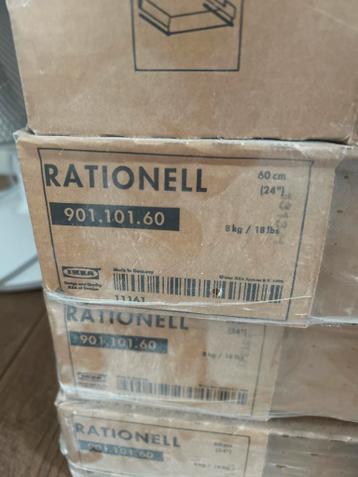 4 Nieuwe IKEA Keukenlades Rationell - Softclose - afbeelding 1 4 Nieuwe IKEA Keukenlades Rationell - Softclose - afbeelding 1