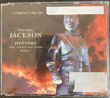 Dubbel CD Michael Jackson - History, Past, Present and Futur