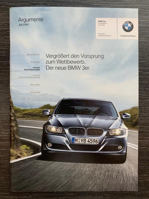 Product informatie brochure BMW 3-serie 2008 E90 nieuw, Boeken, Auto's | Folders en Tijdschriften, Nieuw, BMW, Ophalen of Verzenden