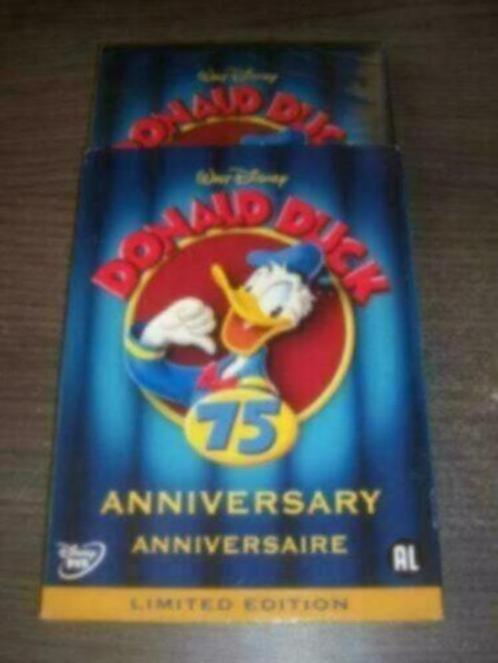 Walt Disney (L.E.) Donald Duck 75 Anniversary met schuifhoes, Cd's en Dvd's, Dvd's | Tekenfilms en Animatie, Nieuw in verpakking