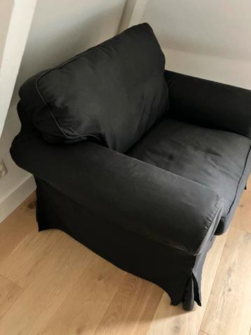 IKEA Ektorp Fauteuil - Zwarte Hoes - afbeelding 3 IKEA Ektorp Fauteuil - Zwarte Hoes - afbeelding 3