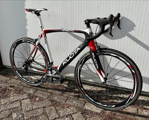 Kuota Kredo ultra Dura-ace 7900 Carbotech wielenset xl, Fietsen en Brommers, Fietsen | Racefietsen, Zo goed als nieuw, Heren, Meer dan 20 versnellingen