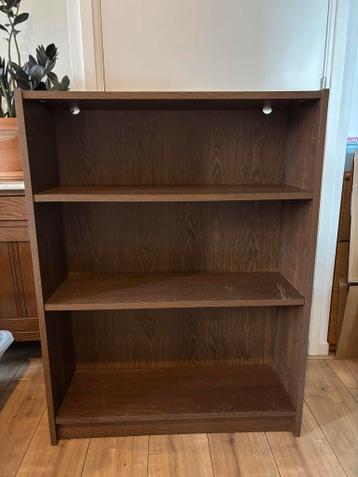 Ikea Billy boekenkast halfhoog donkerbruin - afbeelding 1 Ikea Billy boekenkast halfhoog donkerbruin - afbeelding 1