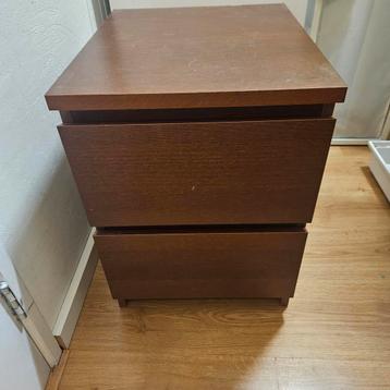 2x IKEA Malm Nachtkastjes - afbeelding 1 2x IKEA Malm Nachtkastjes - afbeelding 1