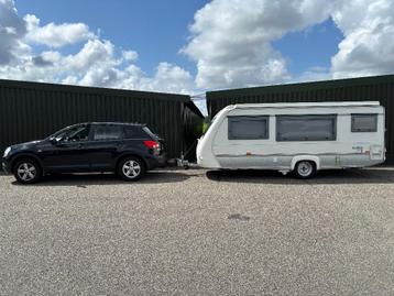 Caravan Rapido 42T, mover, nieuwe voortent en BOVAG gar.