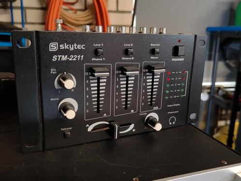 Skytec STM-2211 mengpaneel mixertje mengpaneeltje PA audio, Muziek en Instrumenten, Mengpanelen, Gebruikt, Minder dan 5 kanalen
