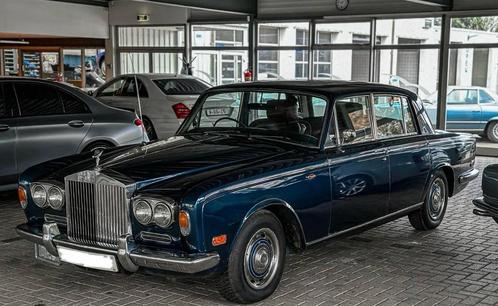 Rolls Royce Silver Shadow 1 1971, Auto's, Rolls-Royce, Particulier, Silver Shadow, Benzine, Automaat, Blauw, Overige kleuren, Leder